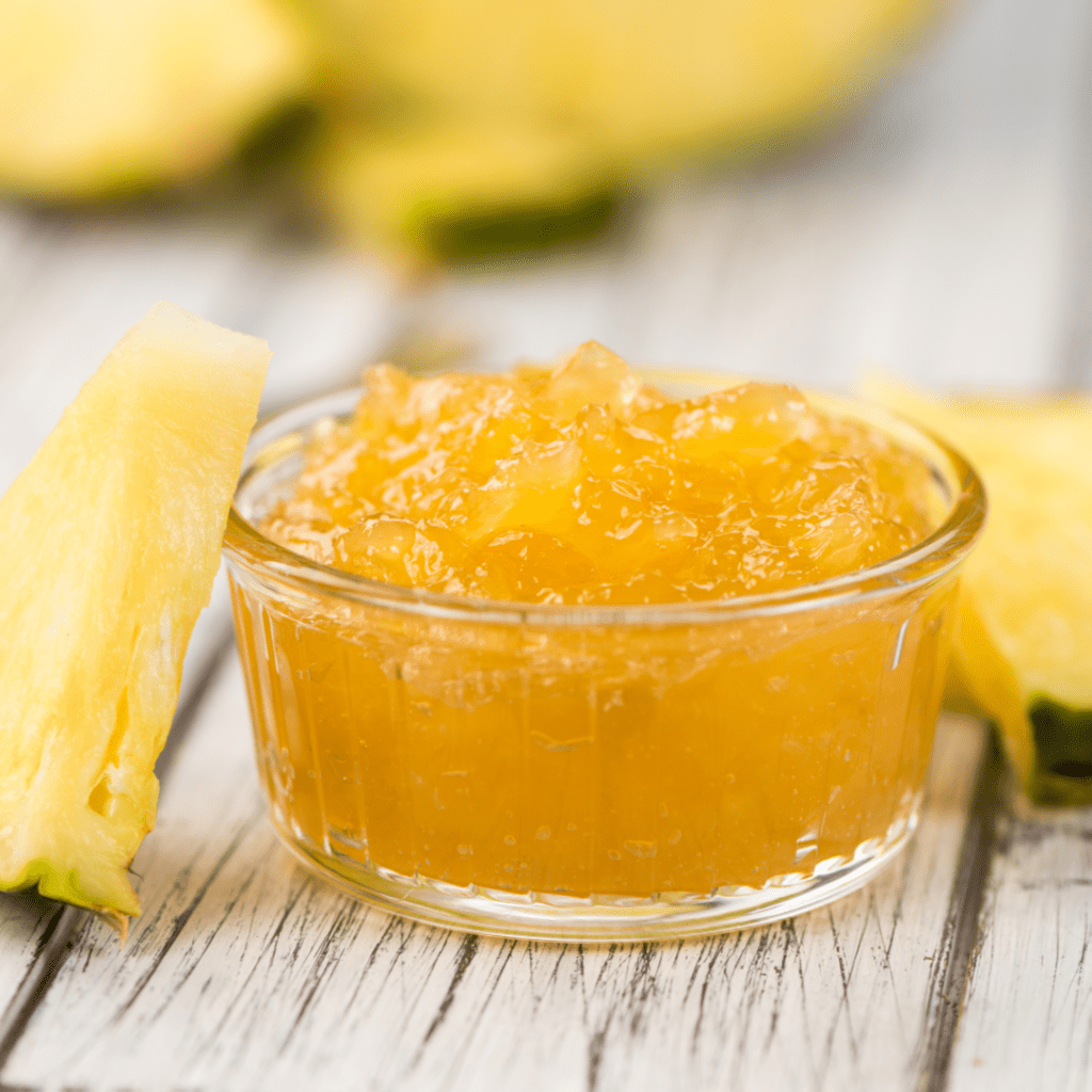 Confettura ananas e cocco