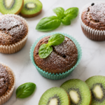 Muffin Veg Kiwi e Basilico