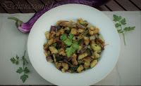 Melanzane e zucchine spadellate