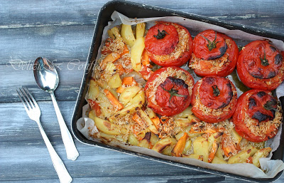 Pomodori al riso con patate