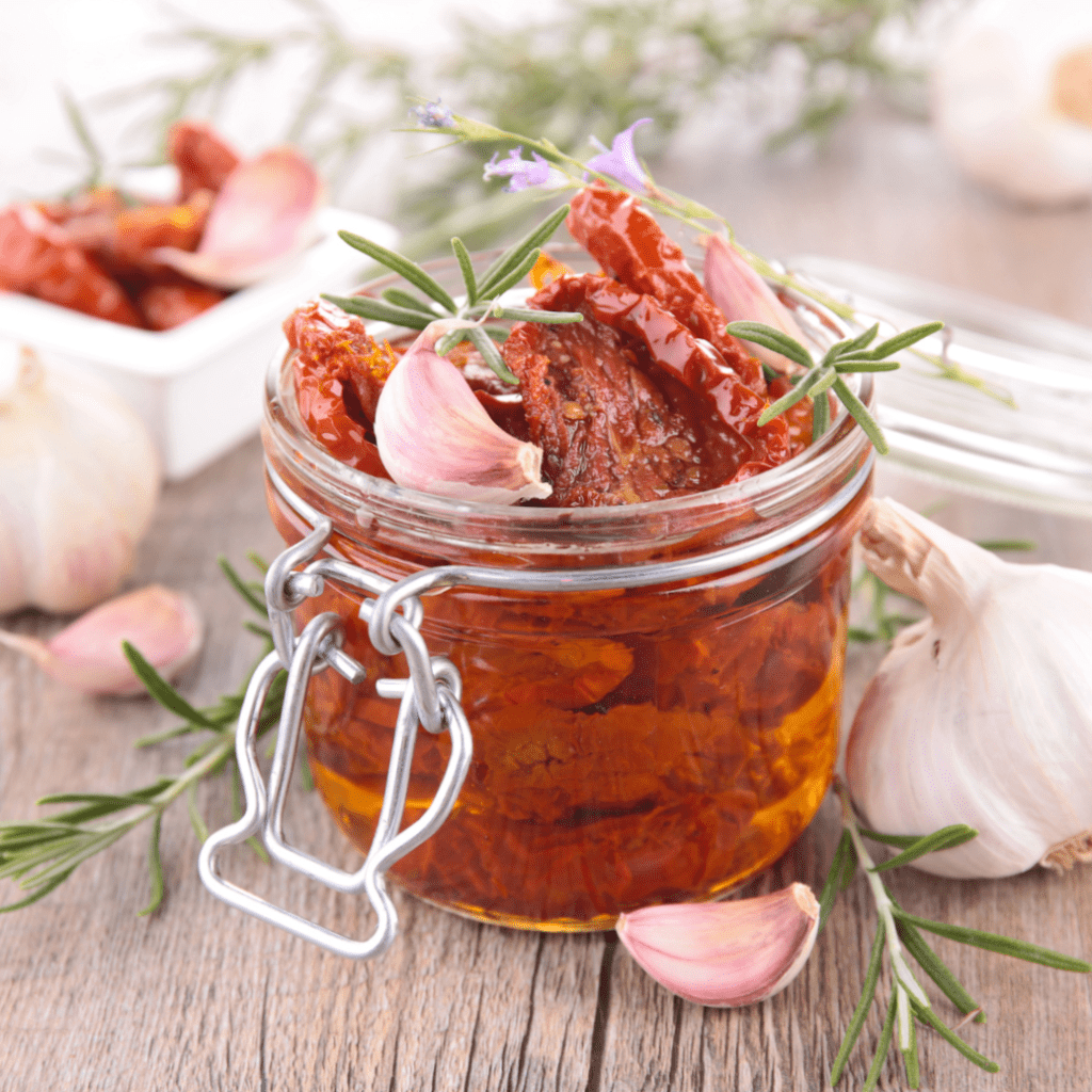 Pomodori secchi sottìolio