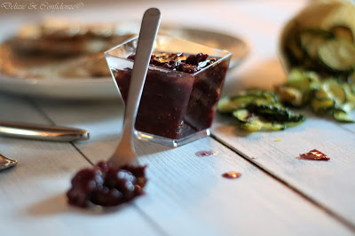 Salsa di fichi neri, cipolle e vino rosso Delizie & Confidenze