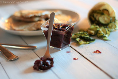 Salsa di fichi neri, cipolle e vino bianco delizie & confidenze