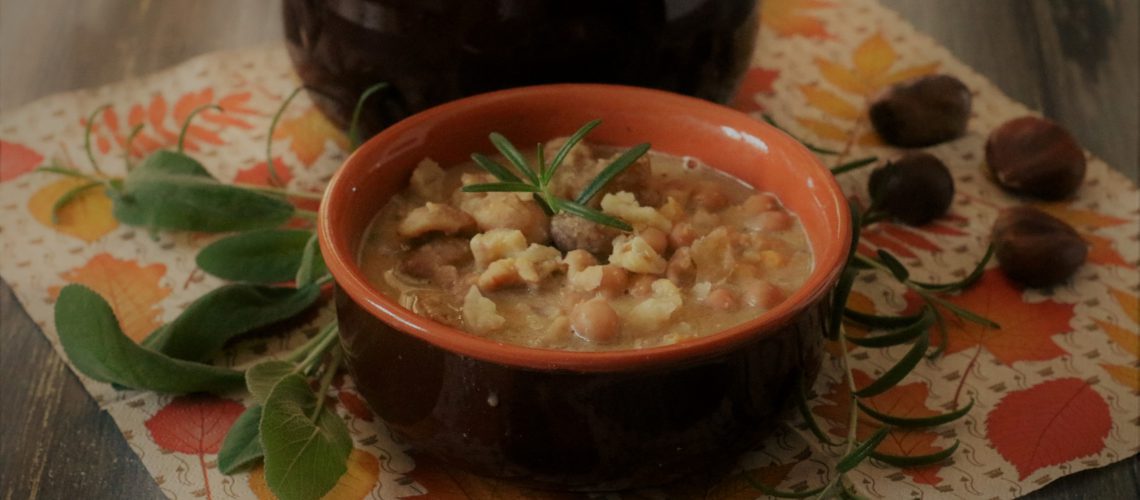 Minestra di ceci e castagne - Comfort Food