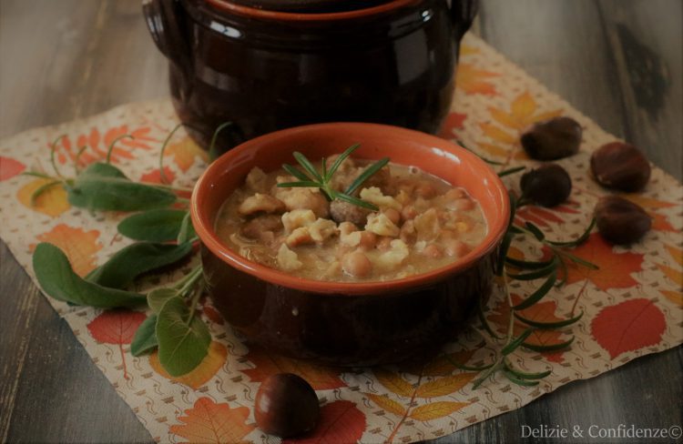 Minestra di ceci e castagne - Comfort Food