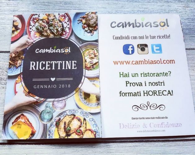 ricettario gennaio 2018