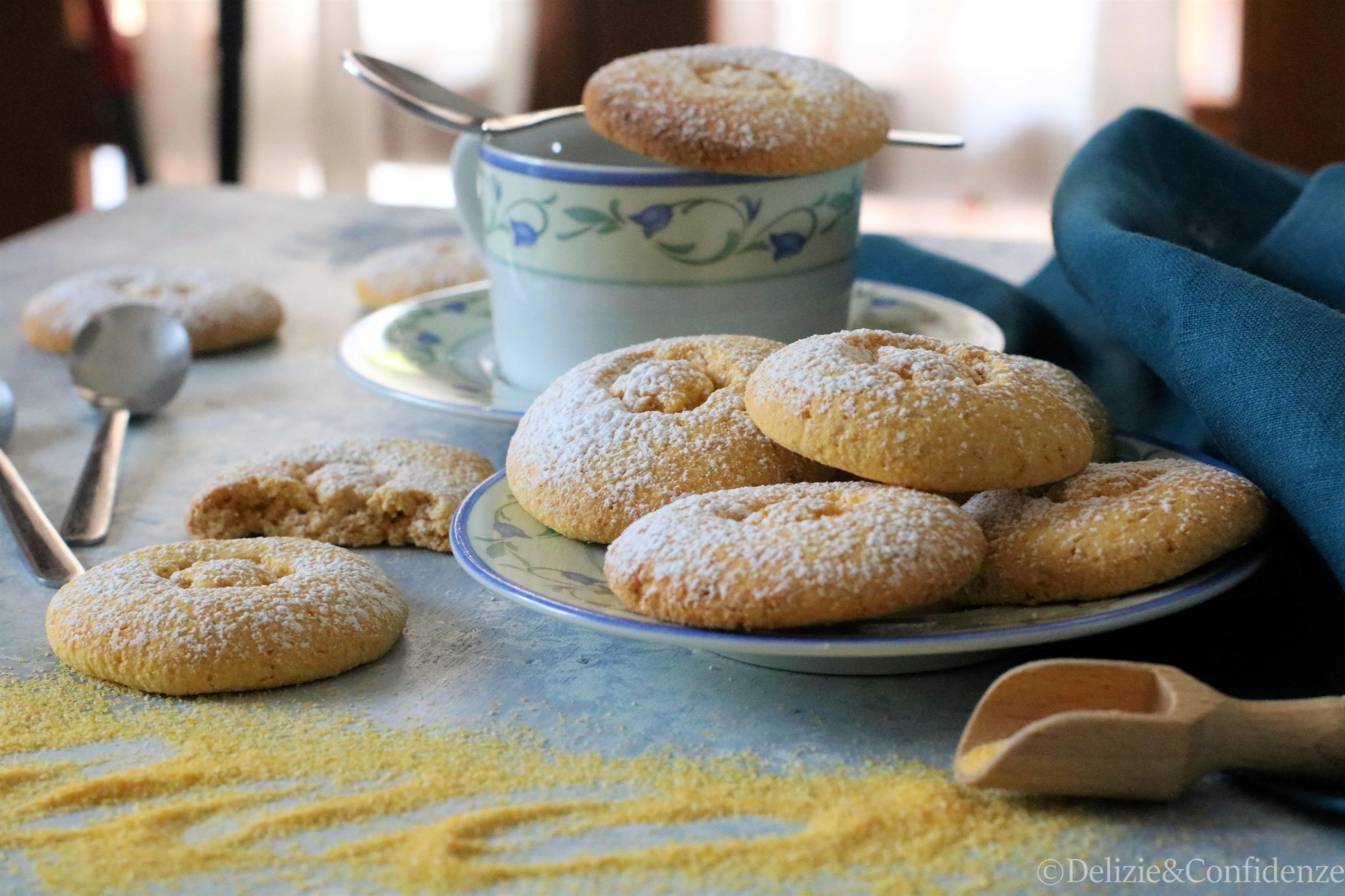 Biscotti Con Farina Di Mais Senza Glutine E Vegan Delizie Confidenze