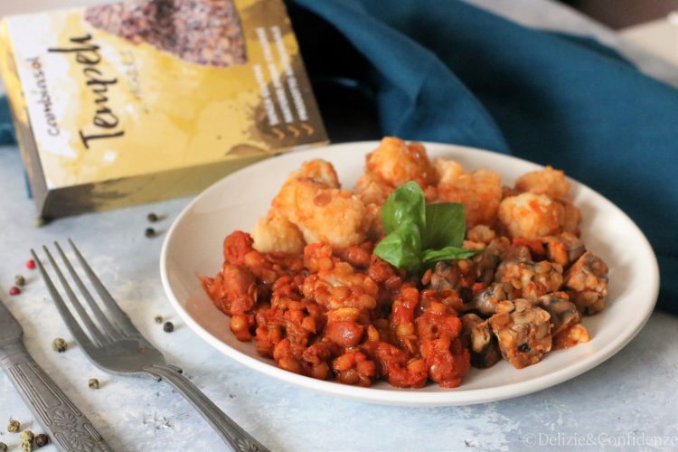 Tempeh Di Fagioli Lenticchie E Cavolfiore In Umido Delizie Confidenze