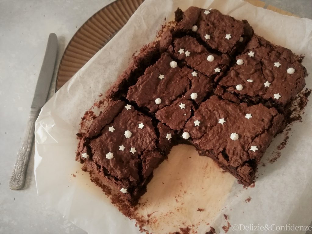 Brownies extrafondenti gluten free e vegan