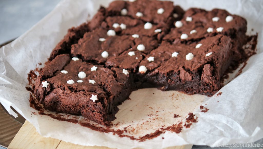 Brownies extrafondenti gluten free e vegan
