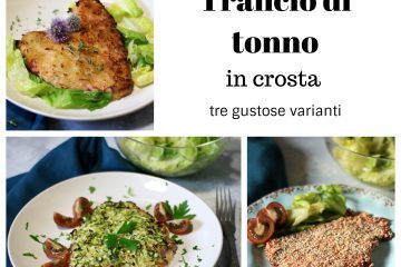 Trancio di tonno in crosta, in tre varianti gustose