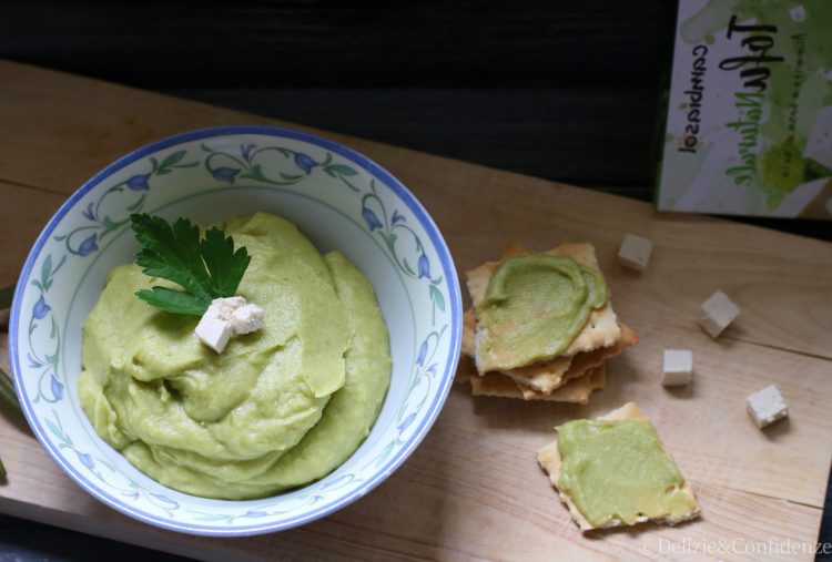 Crema spalmabile di tofu, fagiolini e patate