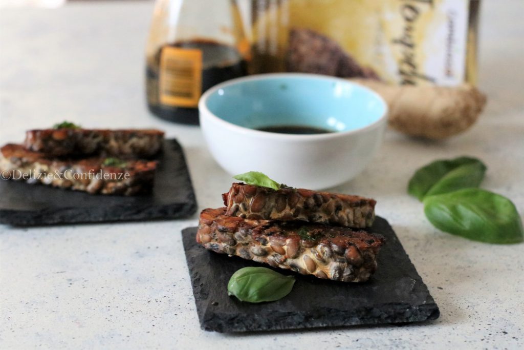 Tempeh di fagioli allo zenzero