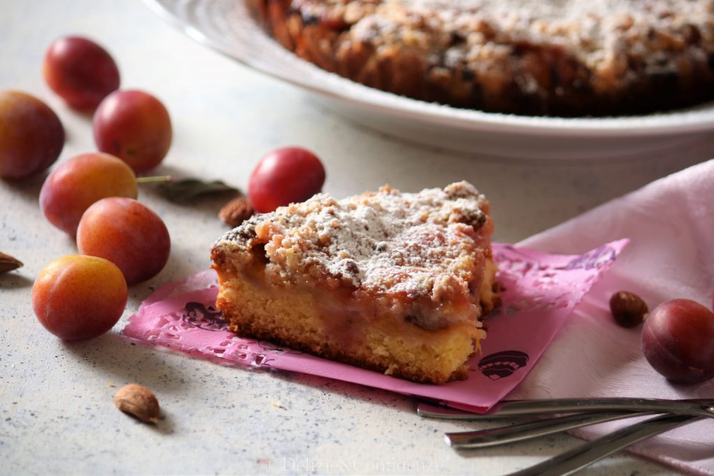 Dolce crumble alle prugne