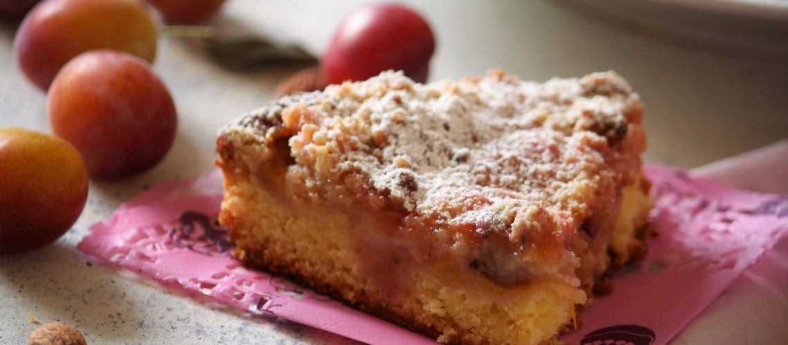 Dolce crumble alle prugne