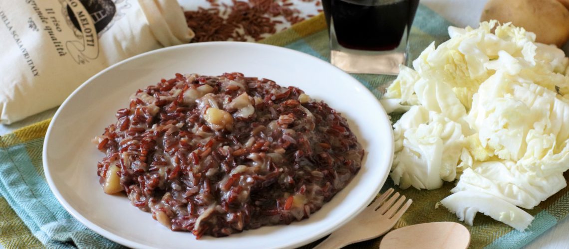 Risotto verza e patate