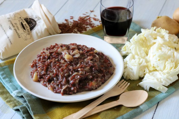 Risotto verza e patate