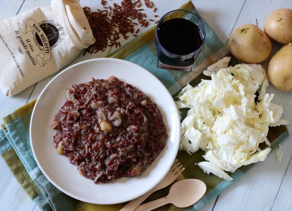 Risotto verza e patate