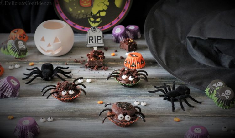 Choco Spiders Muffins