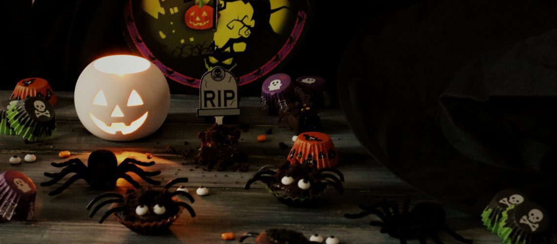 Choco Spiders Muffins