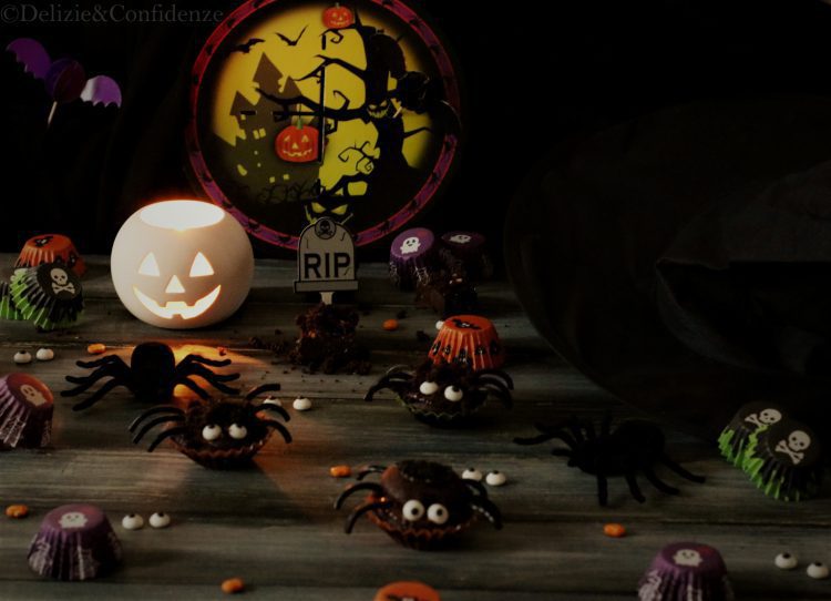 Choco Spiders Muffins