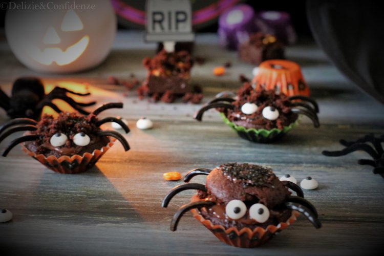 Choco Spiders Muffins