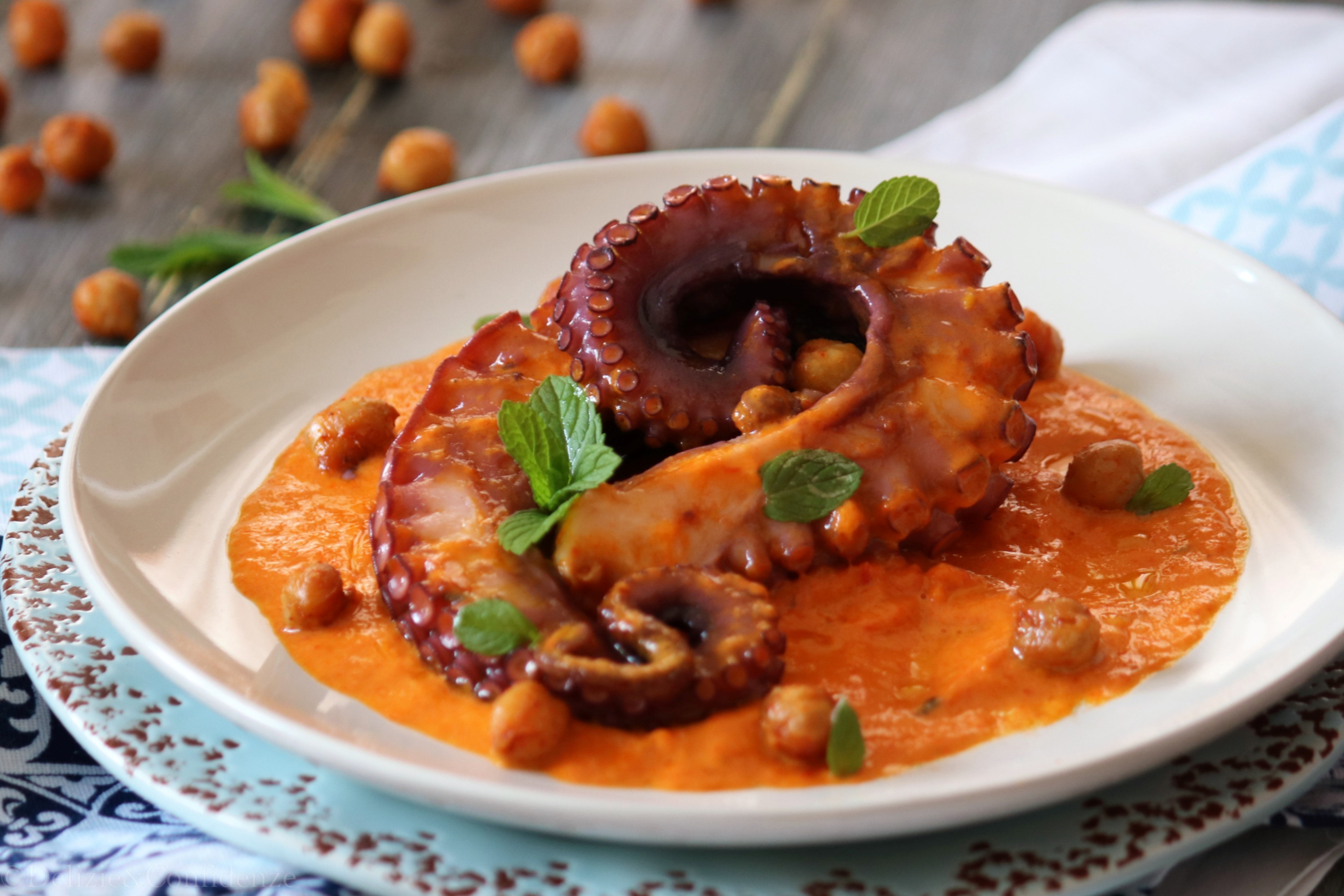 tentacoli di totano alla griglia Sincere Storm
