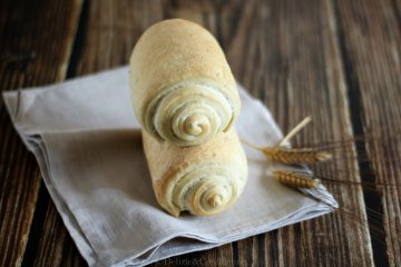 Panini all'olio con shiitake