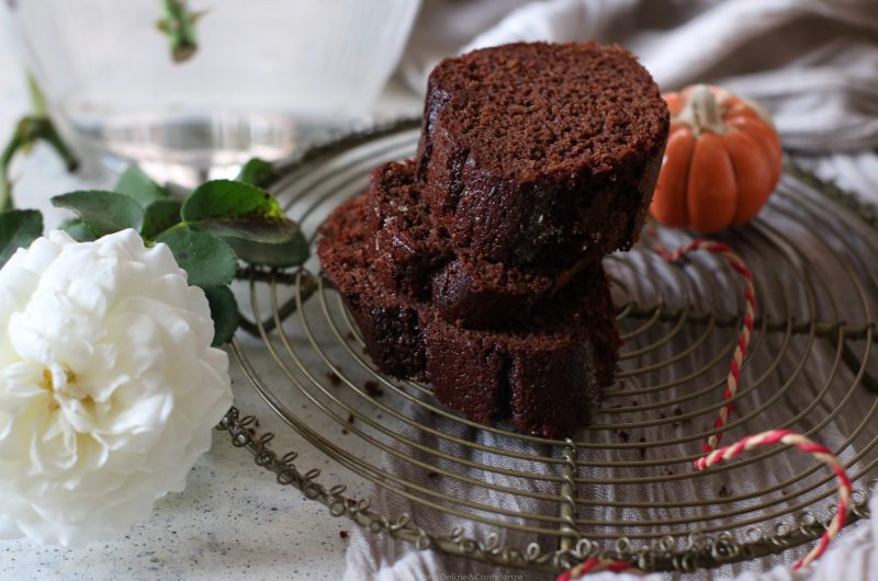 Ciambella frullata alla zucca e cacao