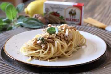 Spaghetti e sgombro