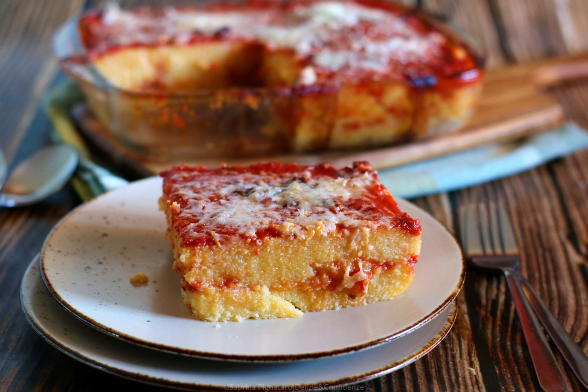 ricette con la polenta al forno