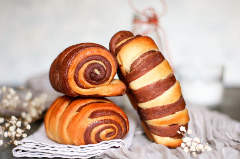 Brioche bicolore