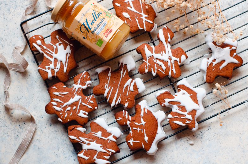 Biscotti cacao e miele