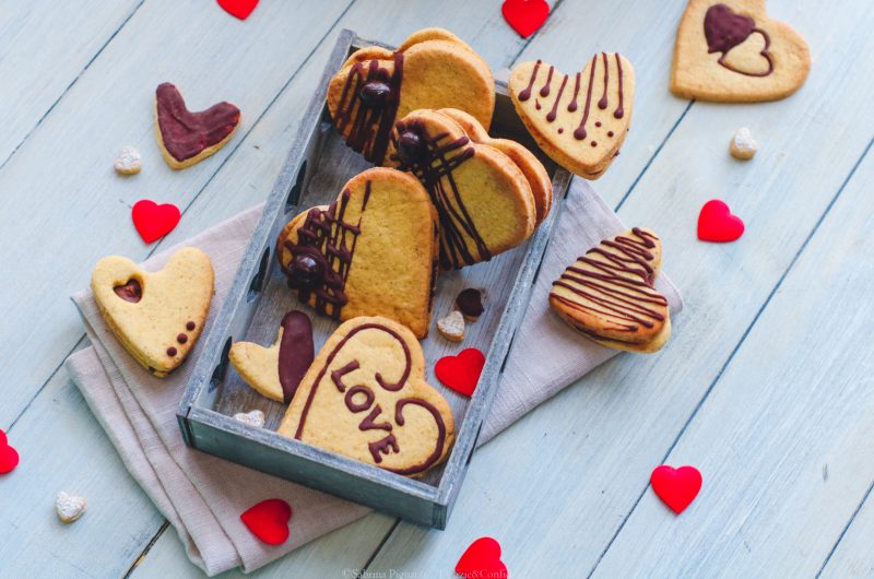 Frollini al caffè e cioccolato fondente