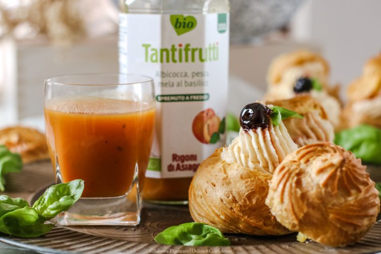 Zeppole di San Giuseppe con crema Tantifrutti