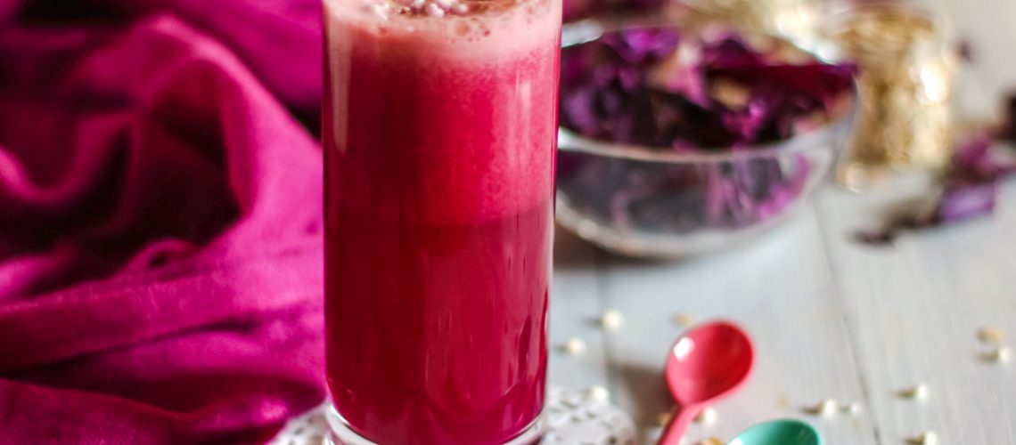 Succo di cavolo rosso