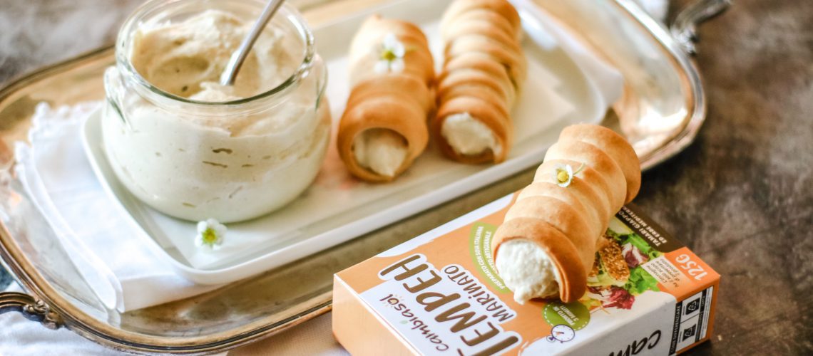 Cannoli con tempeh