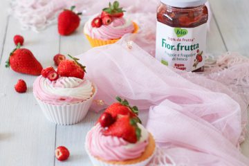 Cupcake vaniglia e fragola