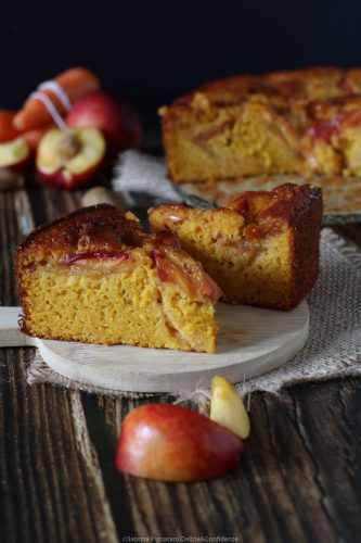 Torta di carote e peshe