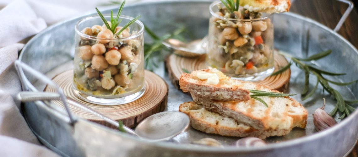 Insalatina ceci e vongole