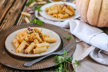 Pasta con la zucca