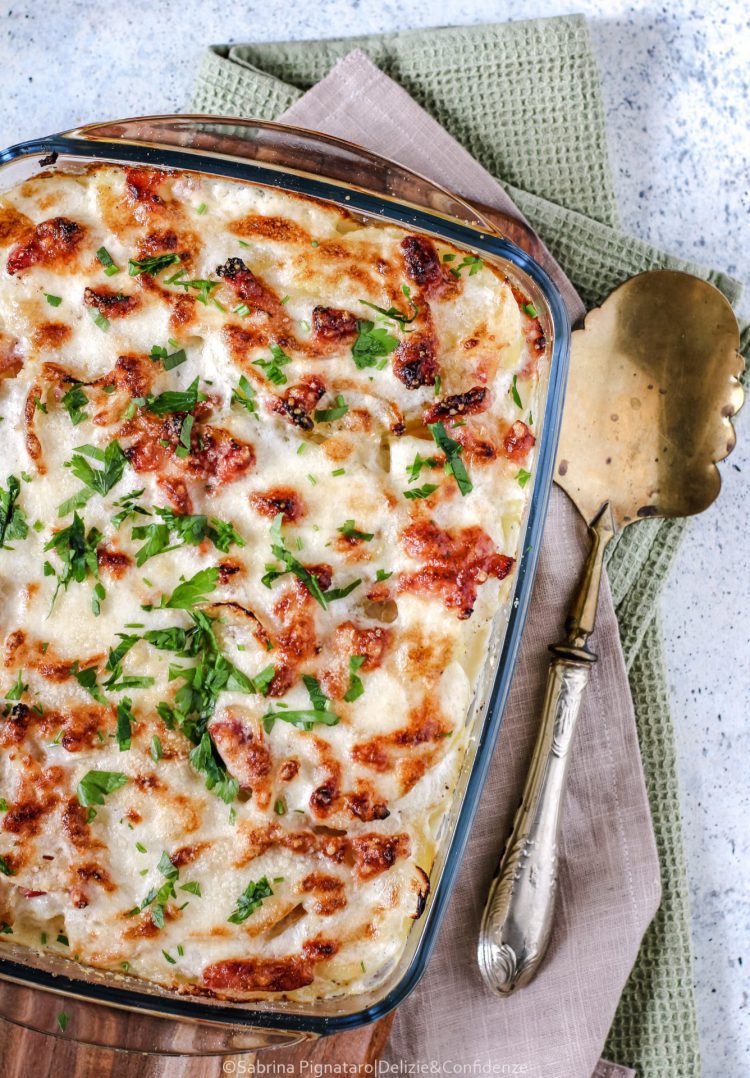 Milelfoglie di patate simil tratiflette