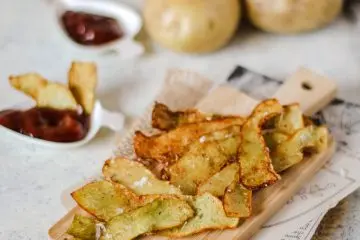 Bucce di patate fritte