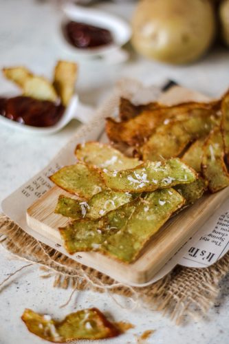 Bucce di patate fritte