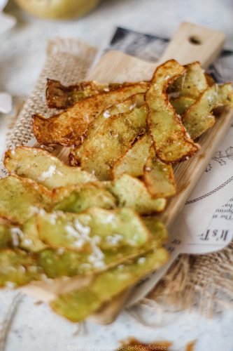 Bucce di patate fritte