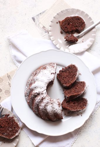 Torta alla panna montata nell'impasto, senza burro e senza olio