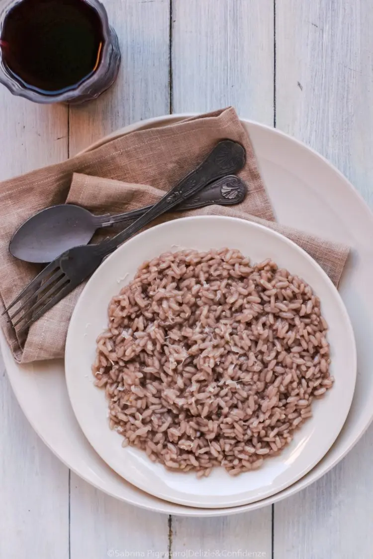 risotto all’Amarone della valpolicella