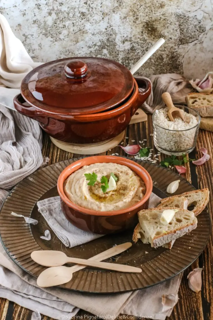Vellutata di fagioli valdostana