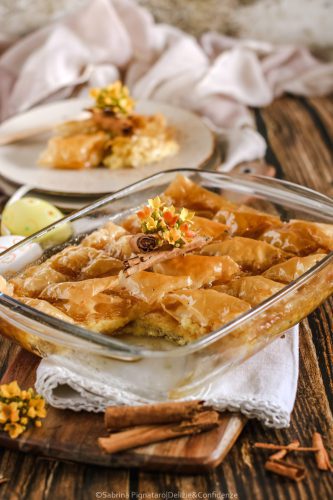 Galaktoboureko-Torta greca