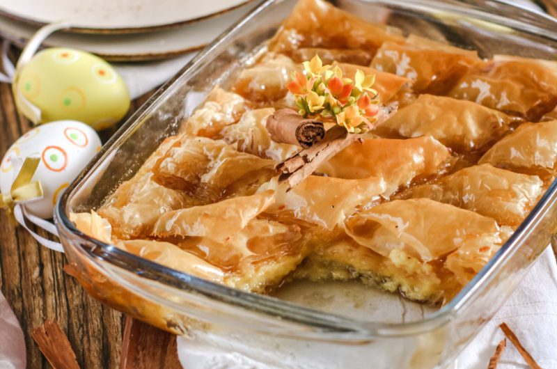 Galaktoboureko - torta greca